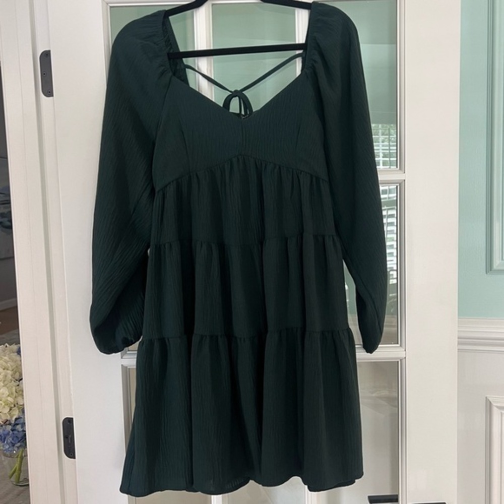 Altar’d State Long Sleeve Mini Dress | M
